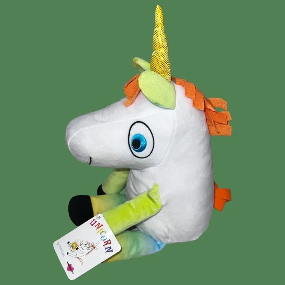 NWT 2013 Kohls Cares Unicorn Plush Bob Shea Stuffed Animal 12”